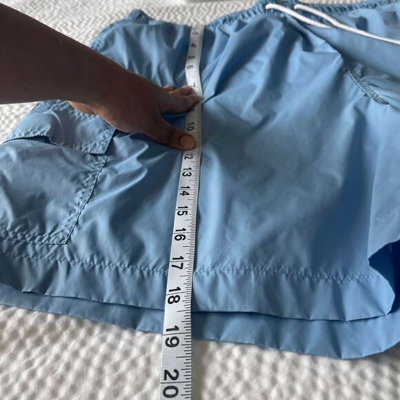 Daniel Cremieux Men’s Swim Trunks Shorts Blue Elastic Waist Pockets Size L - Picture 3 of 11